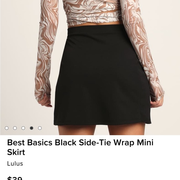Lulus wrap skirt - Picture 4 of 8